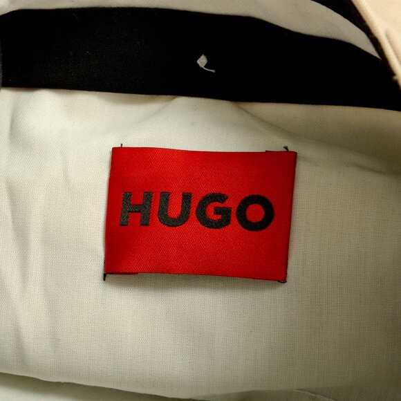 Hugo Boss Men's "Hesten232X" Extra Slim Fit Beige Wool Dress Pants US 32R IT 48 - Picture 5 of 5